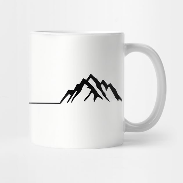 mountain bike mtb snowboarding skiing outdoor mountain sports gift by TheOutdoorPeople